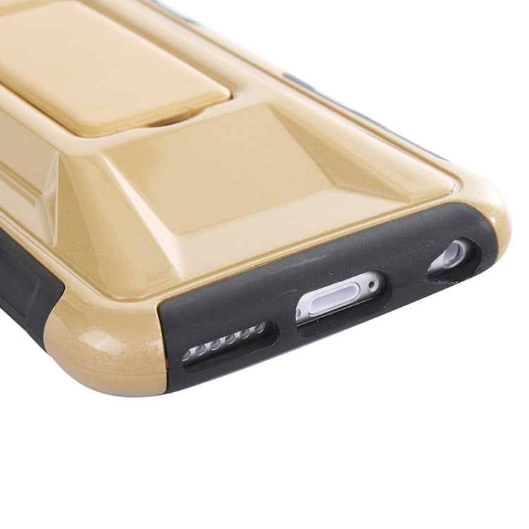 3D Sports Car Pattern PC + TPU Combination Case with Holder for iPhone 6 & 6S