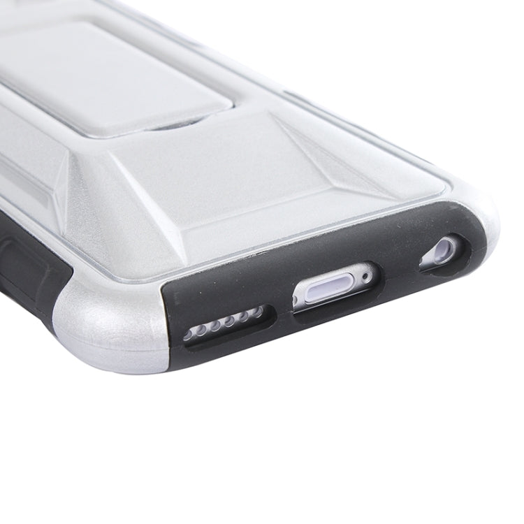 3D Sports Car Pattern PC + TPU Combination Case with Holder for iPhone 6 & 6S