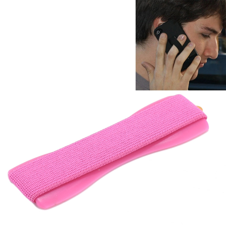Finger Grip Elastic Band Strap Phone Holder, For iPad, iPhone, Galaxy, Huawei, Xiaomi, LG, HTC and Other Smart Phones