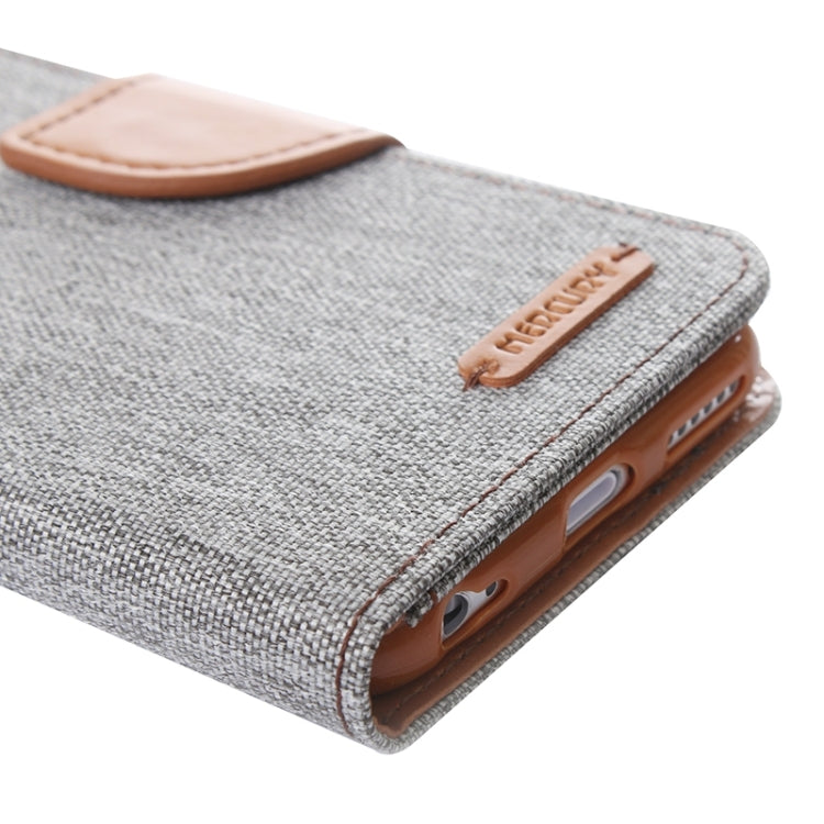 Denim Texture Horizontal Flip Leather Case with Holder & Card Slots & Wallet for iPhone 6 & 6S