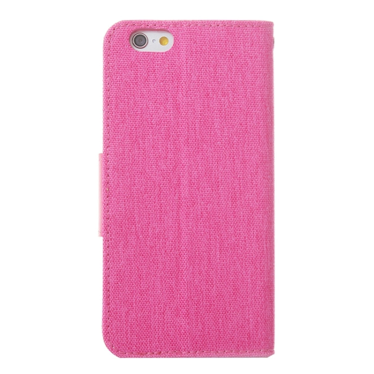 Denim Texture Horizontal Flip Leather Case with Holder & Card Slots & Wallet for iPhone 6 & 6S
