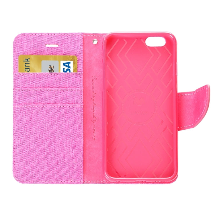Denim Texture Horizontal Flip Leather Case with Holder & Card Slots & Wallet for iPhone 6 & 6S