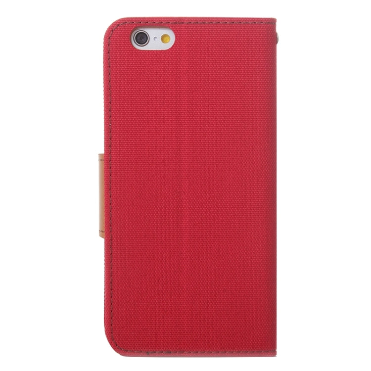 Denim Texture Horizontal Flip Leather Case with Holder & Card Slots & Wallet for iPhone 6 & 6S