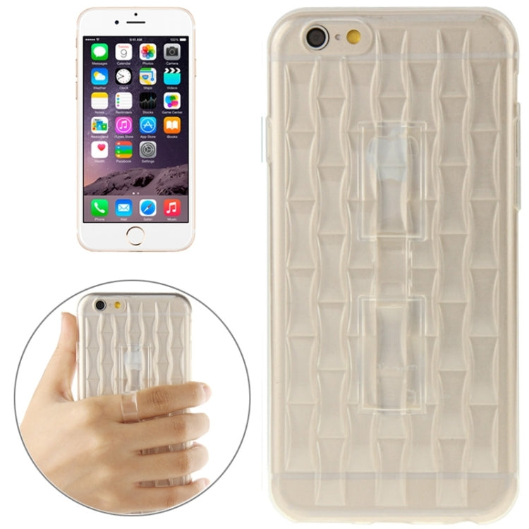 Ice Sculptures TPU Protective Case with Handle for iPhone 6 & 6S