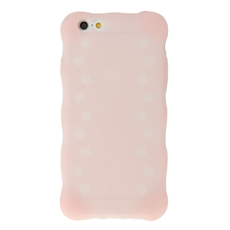 Flowers Pattern Luminous Silicone Case for iPhone 6