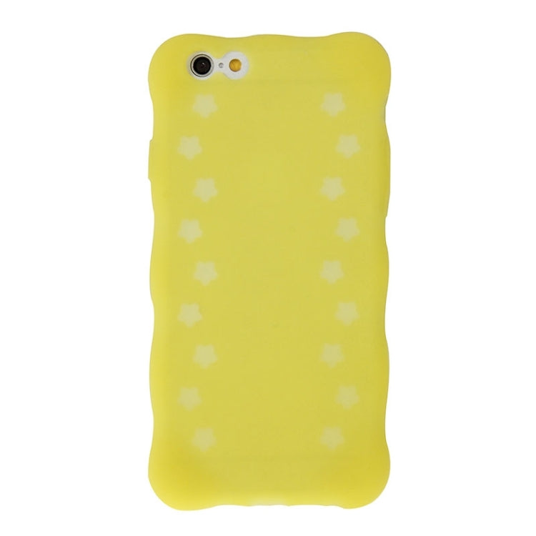 Flowers Pattern Luminous Silicone Case for iPhone 6