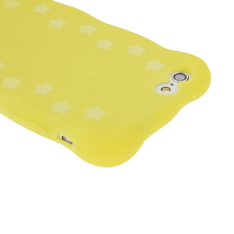 Flowers Pattern Luminous Silicone Case for iPhone 6