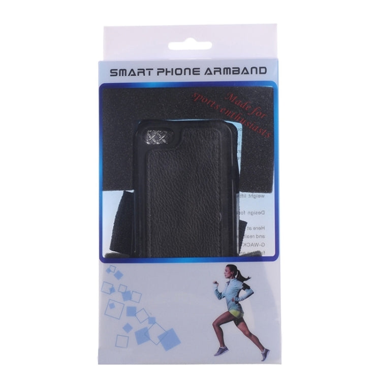 Detachable 2 in 1 Magnet Sports Armband + Phone Case for iPhone 6 & 6S(Black)