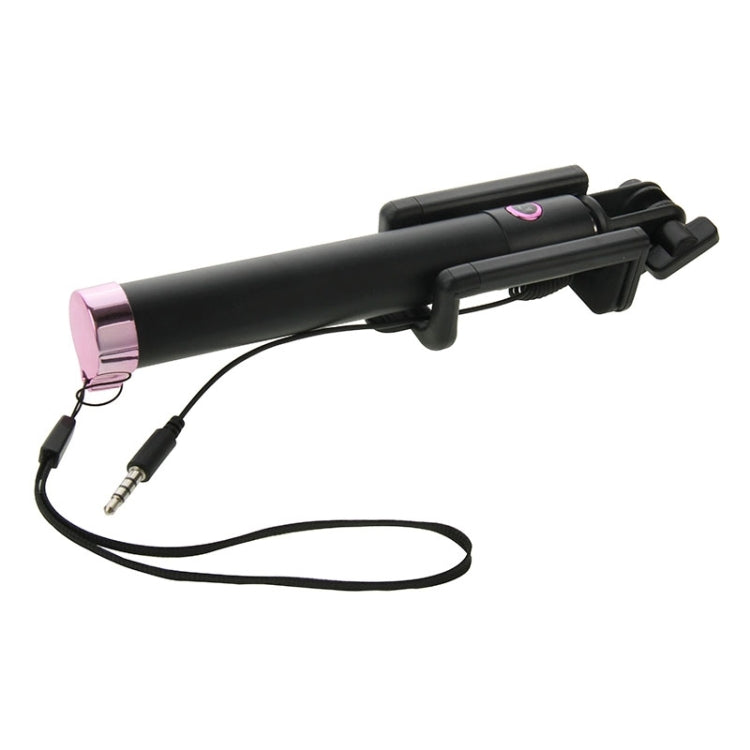 Three Generations Drive-by-wire Selfie Stick Monopod Folding Extendable Handheld Holder, Max Length: 74.5cm, for iPhone, Samsung, HTC, LG, Sony, Huawei, Lenovo, Xiaomi and other Smartphones