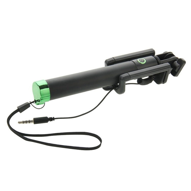 Three Generations Drive-by-wire Selfie Stick Monopod Folding Extendable Handheld Holder, Max Length: 74.5cm, for iPhone, Samsung, HTC, LG, Sony, Huawei, Lenovo, Xiaomi and other Smartphones
