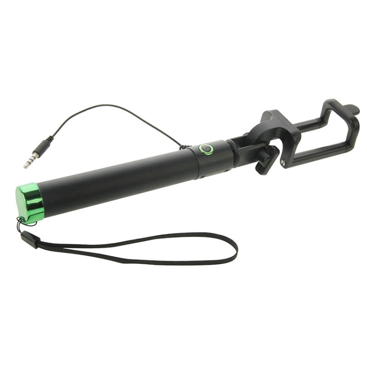 Three Generations Drive-by-wire Selfie Stick Monopod Folding Extendable Handheld Holder, Max Length: 74.5cm, for iPhone, Samsung, HTC, LG, Sony, Huawei, Lenovo, Xiaomi and other Smartphones