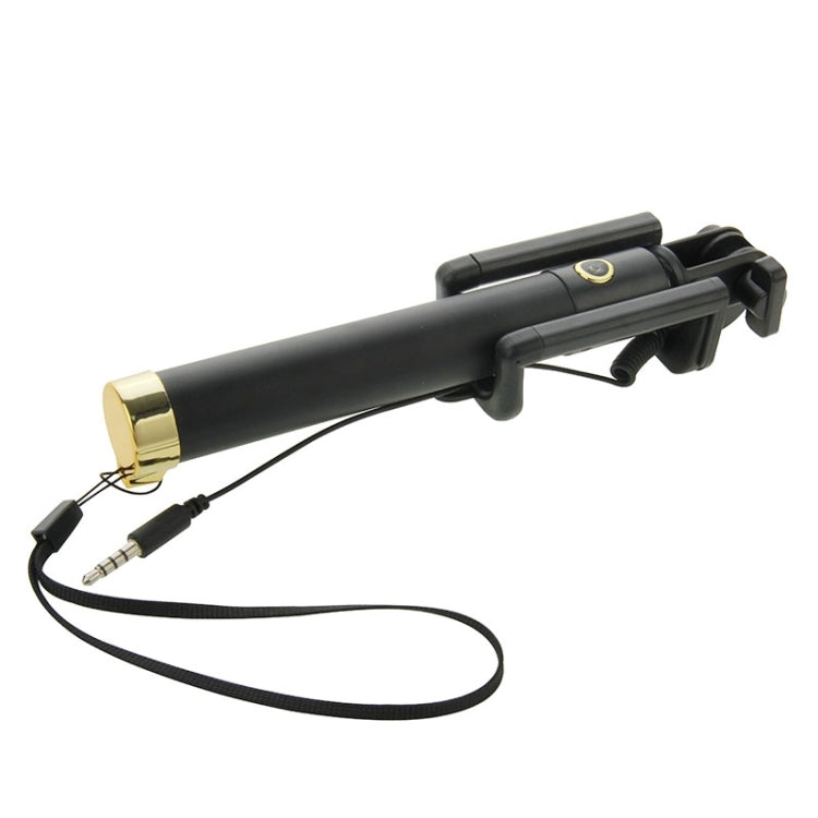 Three Generations Drive-by-wire Selfie Stick Monopod Folding Extendable Handheld Holder, Max Length: 74.5cm, for iPhone, Samsung, HTC, LG, Sony, Huawei, Lenovo, Xiaomi and other Smartphones