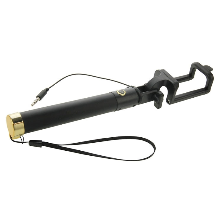 Three Generations Drive-by-wire Selfie Stick Monopod Folding Extendable Handheld Holder, Max Length: 74.5cm, for iPhone, Samsung, HTC, LG, Sony, Huawei, Lenovo, Xiaomi and other Smartphones