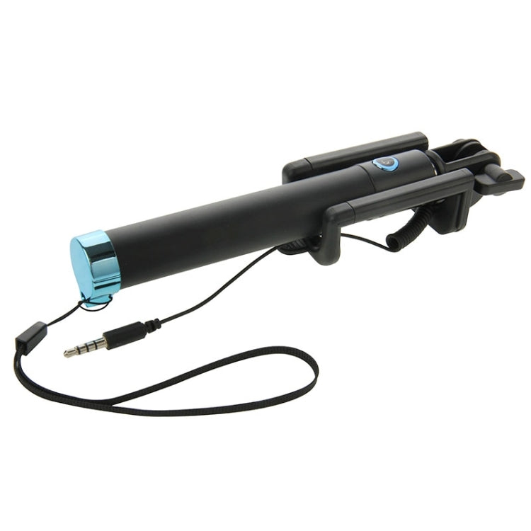 Three Generations Drive-by-wire Selfie Stick Monopod Folding Extendable Handheld Holder, Max Length: 74.5cm, for iPhone, Samsung, HTC, LG, Sony, Huawei, Lenovo, Xiaomi and other Smartphones