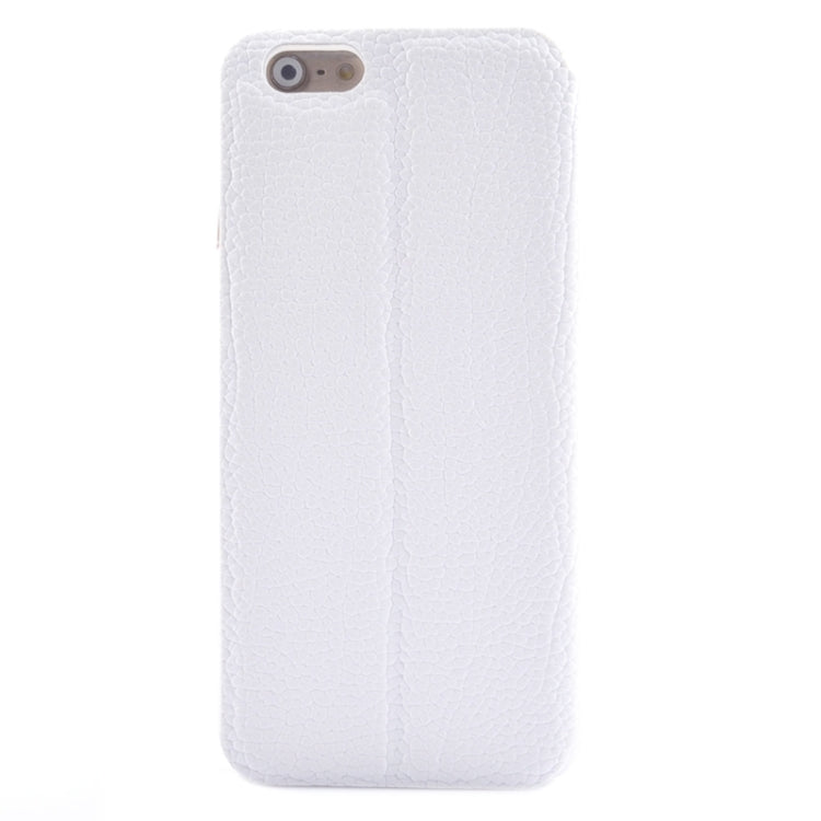 Horizontal Flip Litchi Texture Leather Case with Holder & Caller ID Display for iPhone 6 & 6S