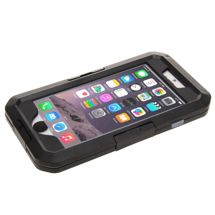 IPX8 Waterproof Touch Sensitive Screen Case with Bike Holder & Lanyard for iPhone 6 & 6S