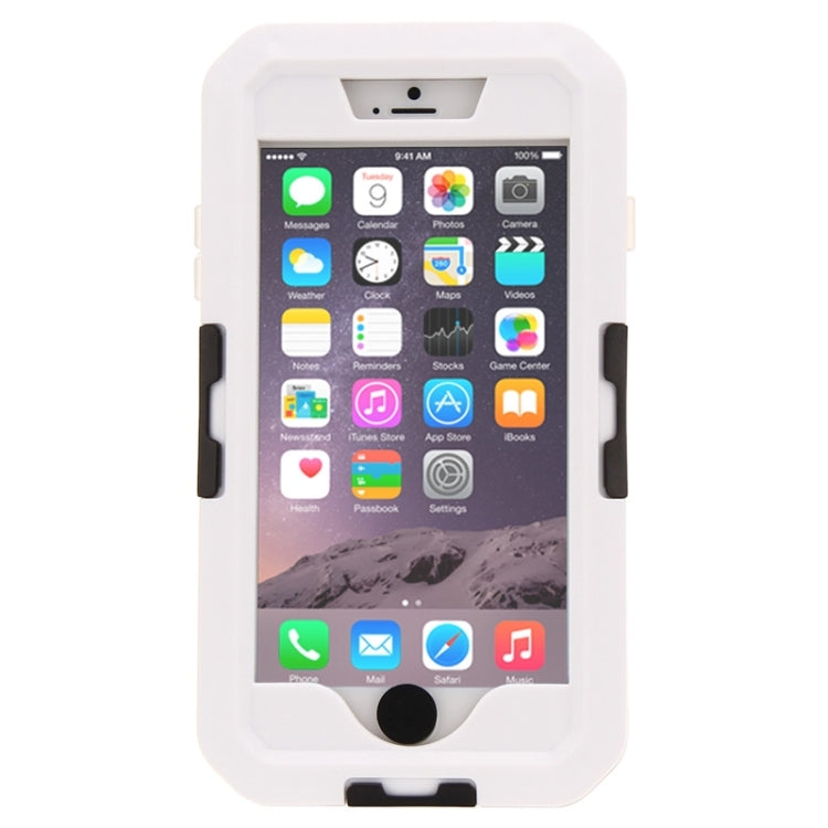 IPX8 Waterproof Touch Sensitive Screen Case with Bike Holder & Lanyard for iPhone 6 & 6S