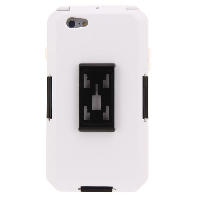 IPX8 Waterproof Touch Sensitive Screen Case with Bike Holder & Lanyard for iPhone 6 & 6S