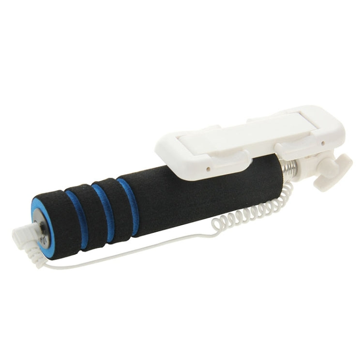 Goshot Q4 Mini Wire Controlled Selfie Stick Monopod Folding Extendable Handheld Holder for iOS & Android Phone, Max Length: 60cm