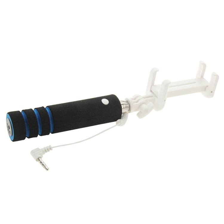 Goshot Q4 Mini Wire Controlled Selfie Stick Monopod Folding Extendable Handheld Holder for iOS & Android Phone, Max Length: 60cm