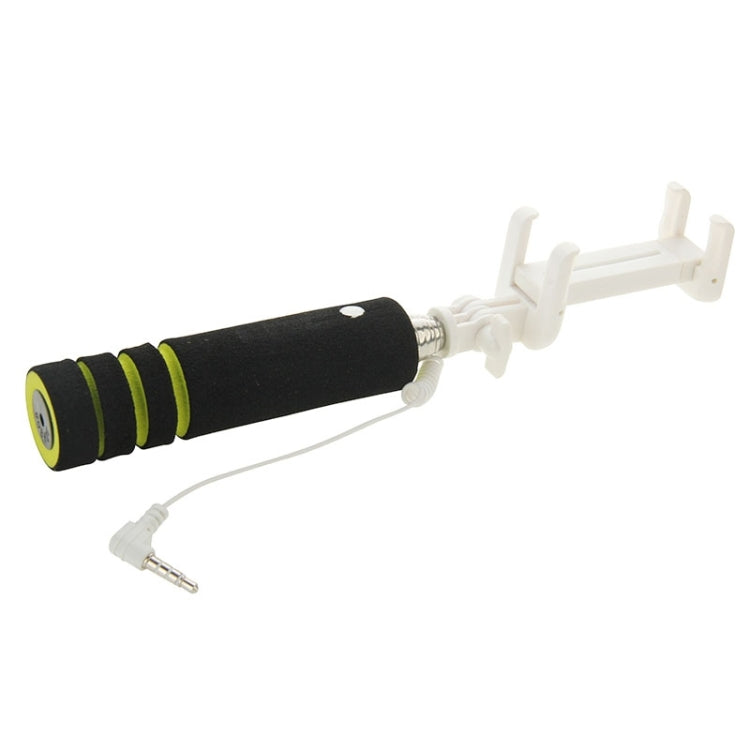 Goshot Q4 Mini Wire Controlled Selfie Stick Monopod Folding Extendable Handheld Holder for iOS & Android Phone, Max Length: 60cm