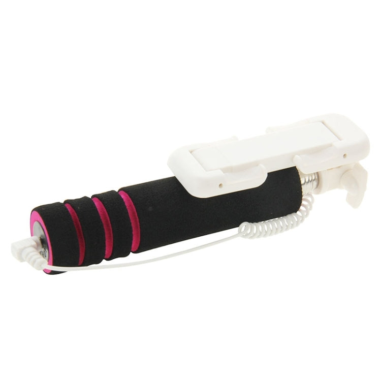 Goshot Q4 Mini Wire Controlled Selfie Stick Monopod Folding Extendable Handheld Holder for iOS & Android Phone, Max Length: 60cm
