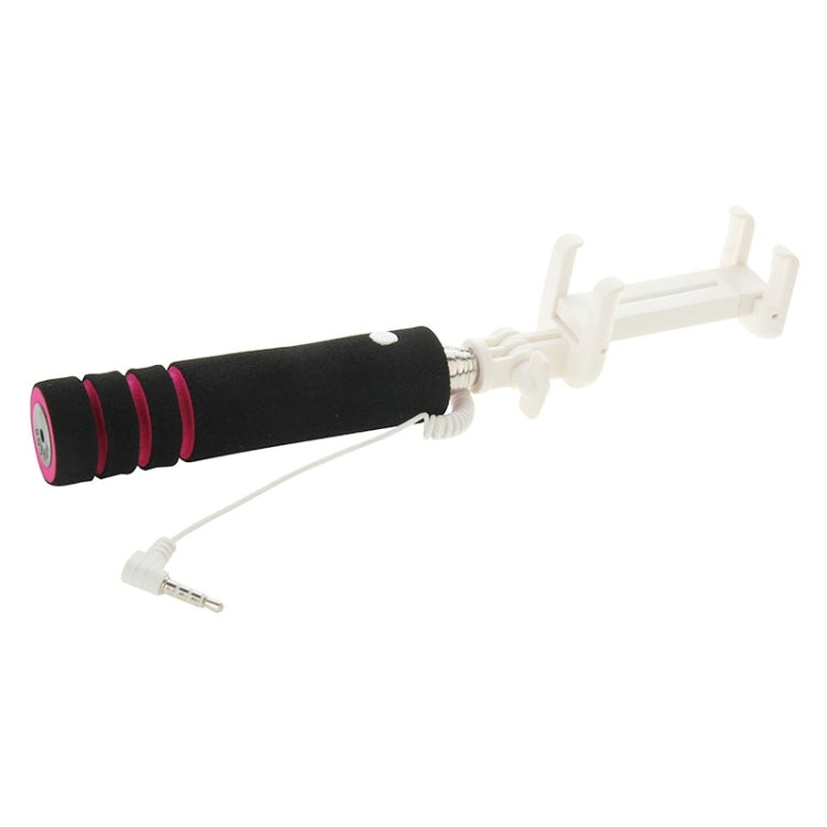 Goshot Q4 Mini Wire Controlled Selfie Stick Monopod Folding Extendable Handheld Holder for iOS & Android Phone, Max Length: 60cm