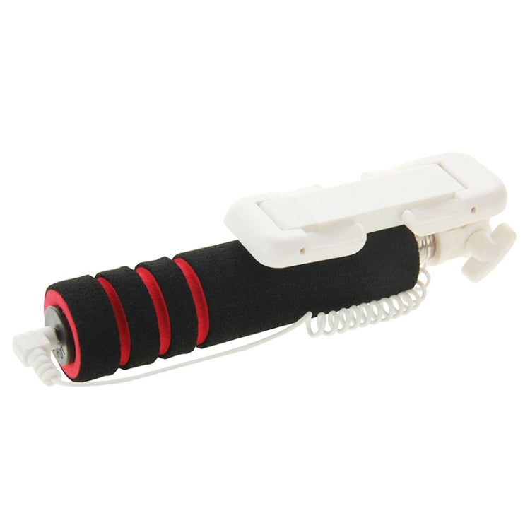 Goshot Q4 Mini Wire Controlled Selfie Stick Monopod Folding Extendable Handheld Holder for iOS & Android Phone, Max Length: 60cm
