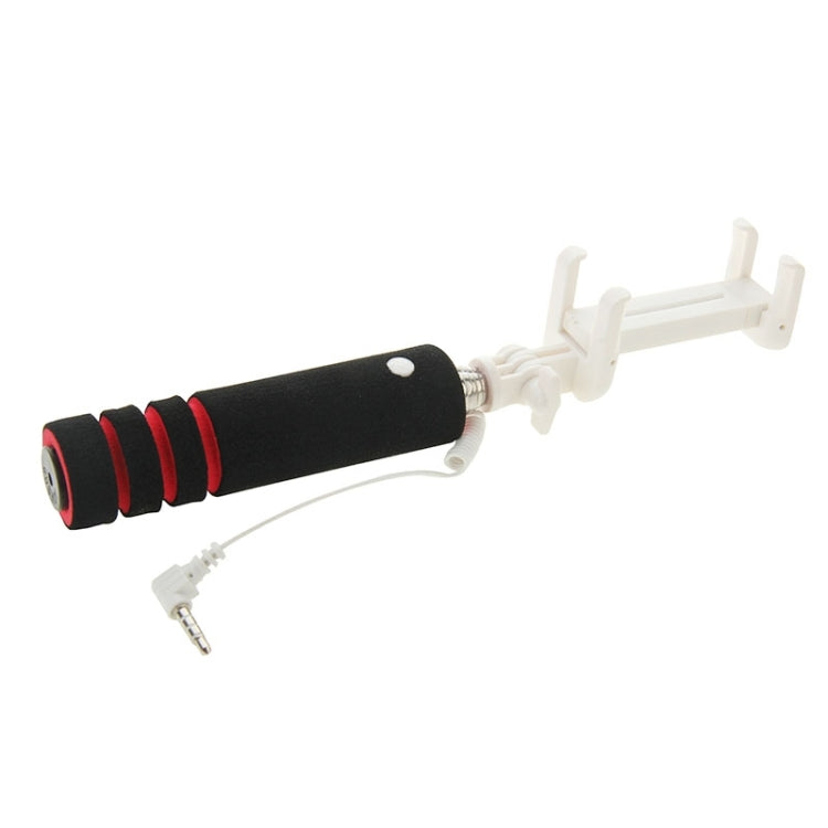 Goshot Q4 Mini Wire Controlled Selfie Stick Monopod Folding Extendable Handheld Holder for iOS & Android Phone, Max Length: 60cm