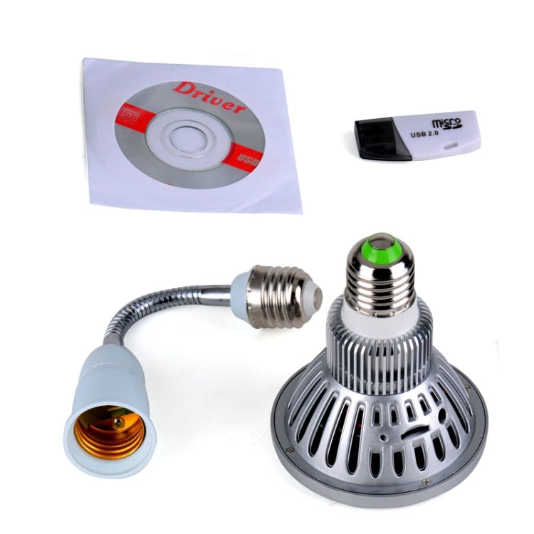 E27 Bulb Wifi Camera / 720P P2P WiFi IP Camera with Motion Detection Mode & Night Vision Lamp, Support iOS & Android System Remote Control