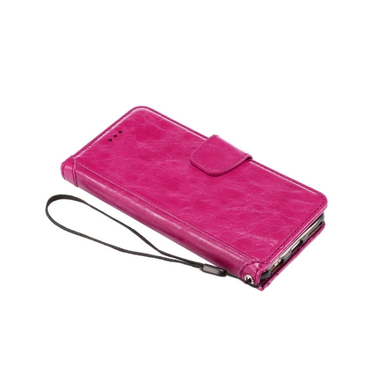 Wax Crazy Horse Texture Horizontal Flip Leather Case with Holder & Card Slots & Wallet & Photo Frame for iPhone 6