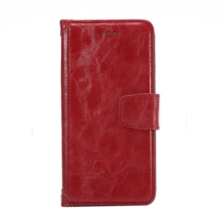Wax Crazy Horse Texture Horizontal Flip Leather Case with Holder & Card Slots & Wallet & Photo Frame for iPhone 6