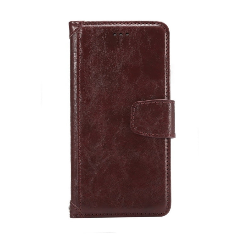Wax Crazy Horse Texture Horizontal Flip Leather Case with Holder & Card Slots & Wallet & Photo Frame for iPhone 6