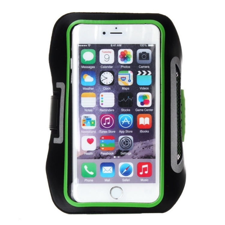Ultra-Thin Double Buckle Sport Armband Case with Earphone Hole & Key Pocket & Earphone Winder & Card Slot for iPhone 6 & 6s, Galaxy S IV / S III