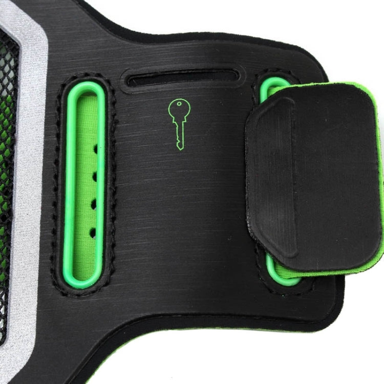 Ultra-Thin Double Buckle Sport Armband Case with Earphone Hole & Key Pocket & Earphone Winder & Card Slot for iPhone 6 & 6s, Galaxy S IV / S III