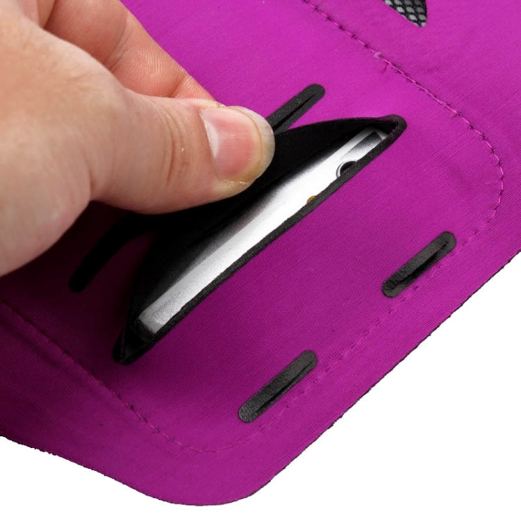 Ultra-Thin Double Buckle Sport Armband Case with Earphone Hole & Key Pocket & Earphone Winder & Card Slot for iPhone 6 & 6s, Galaxy S IV / S III