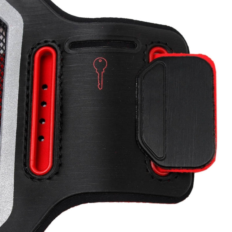 Ultra-Thin Double Buckle Sport Armband Case with Earphone Hole & Key Pocket & Earphone Winder & Card Slot for iPhone 6 & 6s, Galaxy S IV / S III
