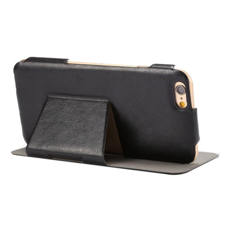 Horizontal Flip Ultra Thin Leather Case with Holder for iPhone 6 & 6S