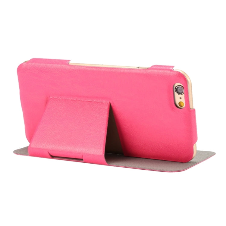 Horizontal Flip Ultra Thin Leather Case with Holder for iPhone 6 & 6S