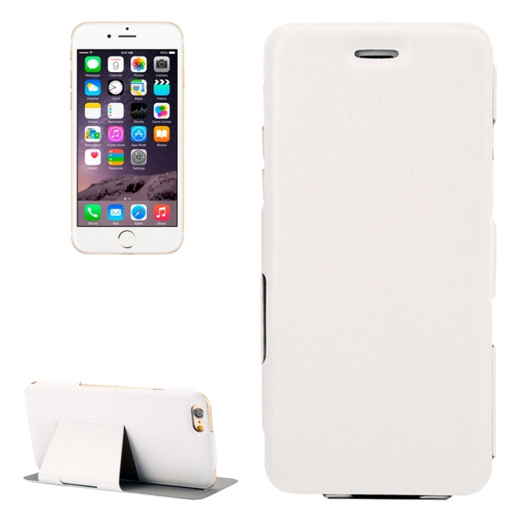 Horizontal Flip Ultra Thin Leather Case with Holder for iPhone 6 & 6S
