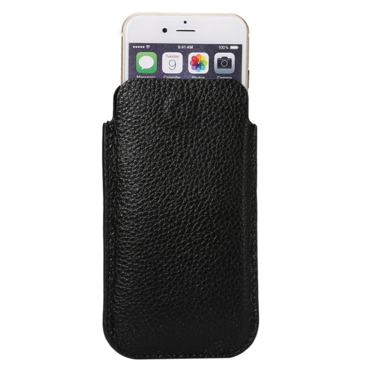 4.7 Inch Universal Vertical Style Genuine Leather Case for iPhone 6 & 6S & Galaxy S4 / i9500 & Galaxy SIII