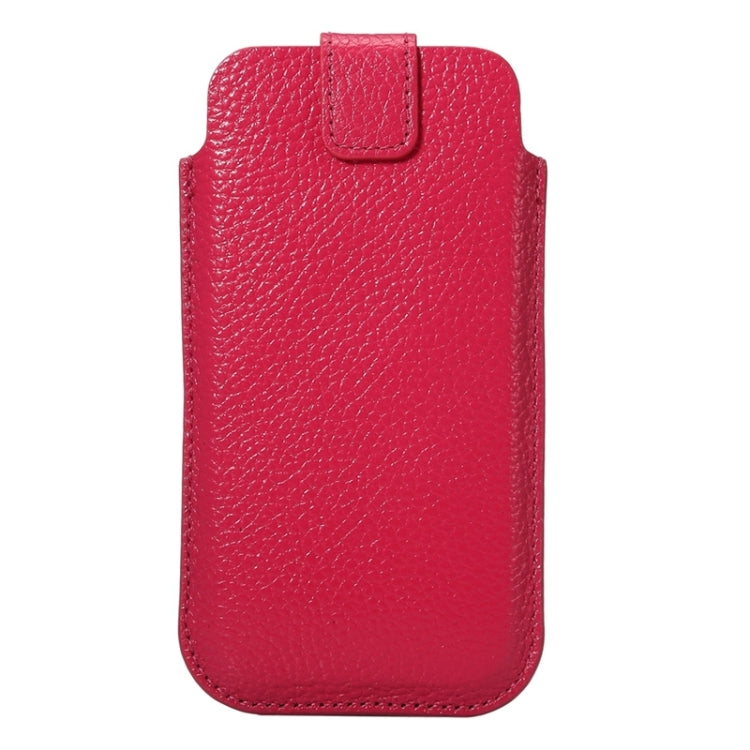 4.7 Inch Universal Vertical Style Genuine Leather Case for iPhone 6 & 6S & Galaxy S4 / i9500 & Galaxy SIII