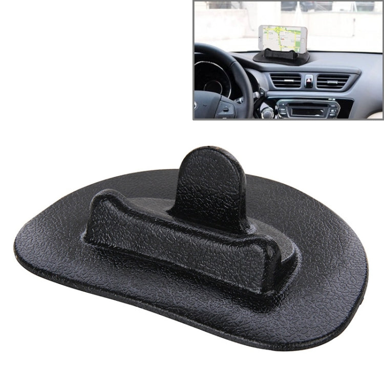 Silicone Windshield Car Mount / Car Holder / Car Smart Stand for iPhone 6 / 6 Plus & Samsung & HTC and Other Mobile Phones & GPS Devices(Black)