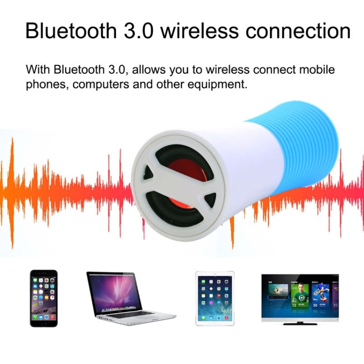 UHAPPY UT5 Portable Waterproof Bluetooth Speaker, with 4000mAh Power Bank, Support Hands-free, 3.5mm Audio Jack