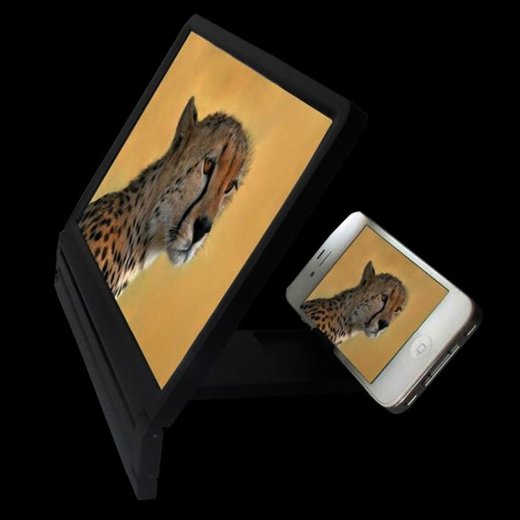 X1 8.0 inch 3X-5X Magnification Angle-Adjustable Eyeshield 3D Video Mobile Screen Magnifier, Size:18.0 cm x 14.2 cm x 1.5 cm