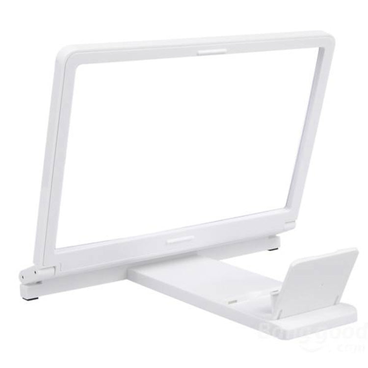 X1 8.0 inch 3X-5X Magnification Angle-Adjustable Eyeshield 3D Video Mobile Screen Magnifier, Size:18.0 cm x 14.2 cm x 1.5 cm