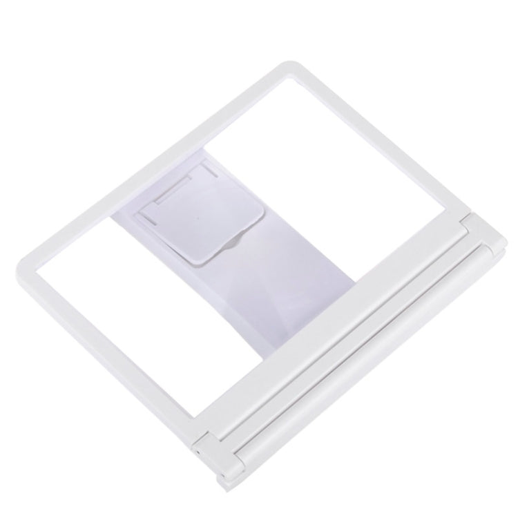X1 8.0 inch 3X-5X Magnification Angle-Adjustable Eyeshield 3D Video Mobile Screen Magnifier, Size:18.0 cm x 14.2 cm x 1.5 cm