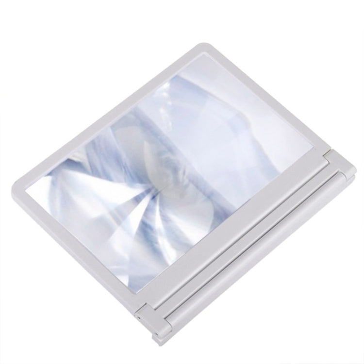 X1 8.0 inch 3X-5X Magnification Angle-Adjustable Eyeshield 3D Video Mobile Screen Magnifier, Size:18.0 cm x 14.2 cm x 1.5 cm
