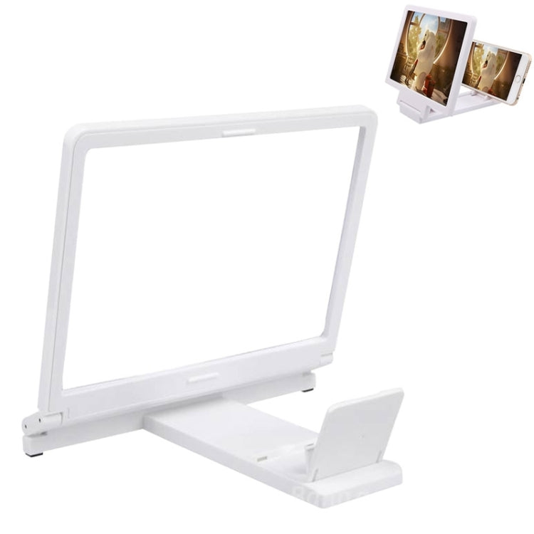 X1 8.0 inch 3X-5X Magnification Angle-Adjustable Eyeshield 3D Video Mobile Screen Magnifier, Size:18.0 cm x 14.2 cm x 1.5 cm