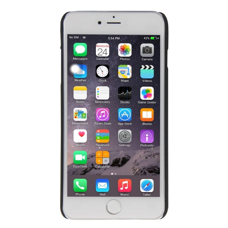 Hollow Style Daisy Pearl Encrusted Plastic Protective Case for iPhone 6